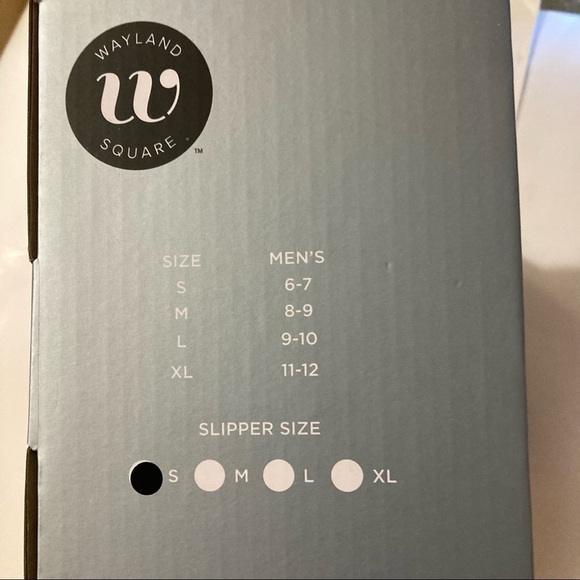 Wayland square memory foam slippers - Picture 6 of 7